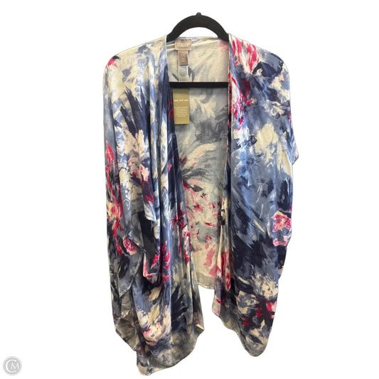 Kimono By Chicos In Blue, Size: Osfm