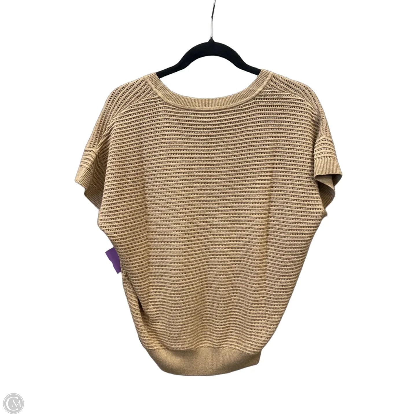Sweater Short Sleeve By White House Black Market In Brown, Size: M