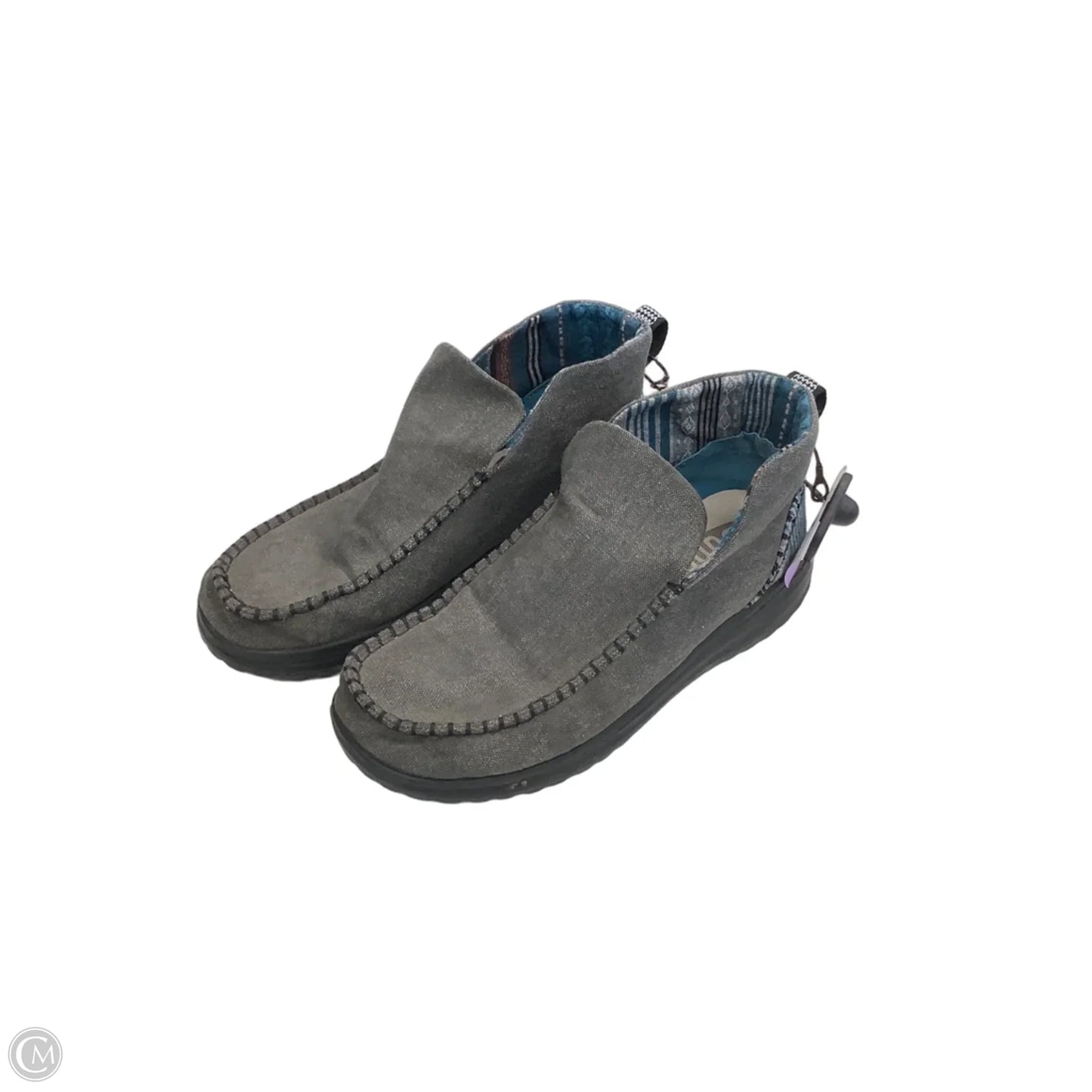 Shoes Sneakers By Hey Dude In Grey, Size: 9
