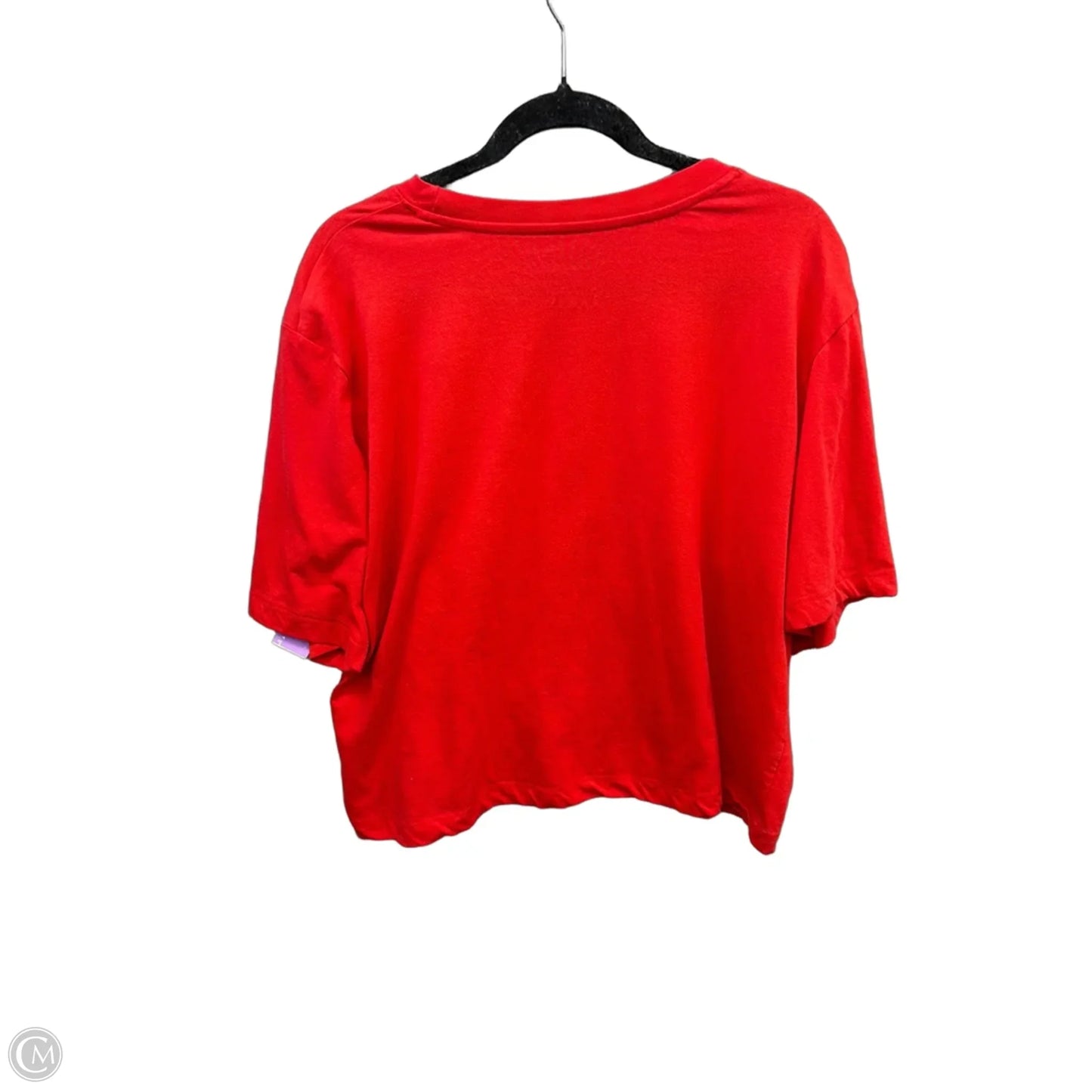 Top Short Sleeve By Clothes Mentor In Red, Size: Xl