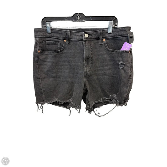 Shorts By Old Navy In Black Denim, Size: 14