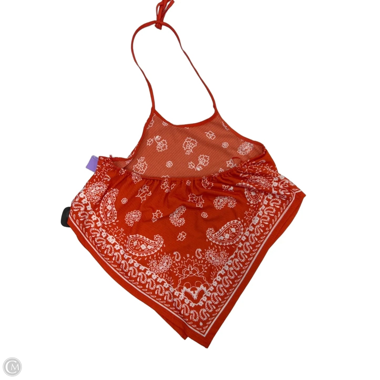 Top Sleeveless By Meraki In Orange, Size: L