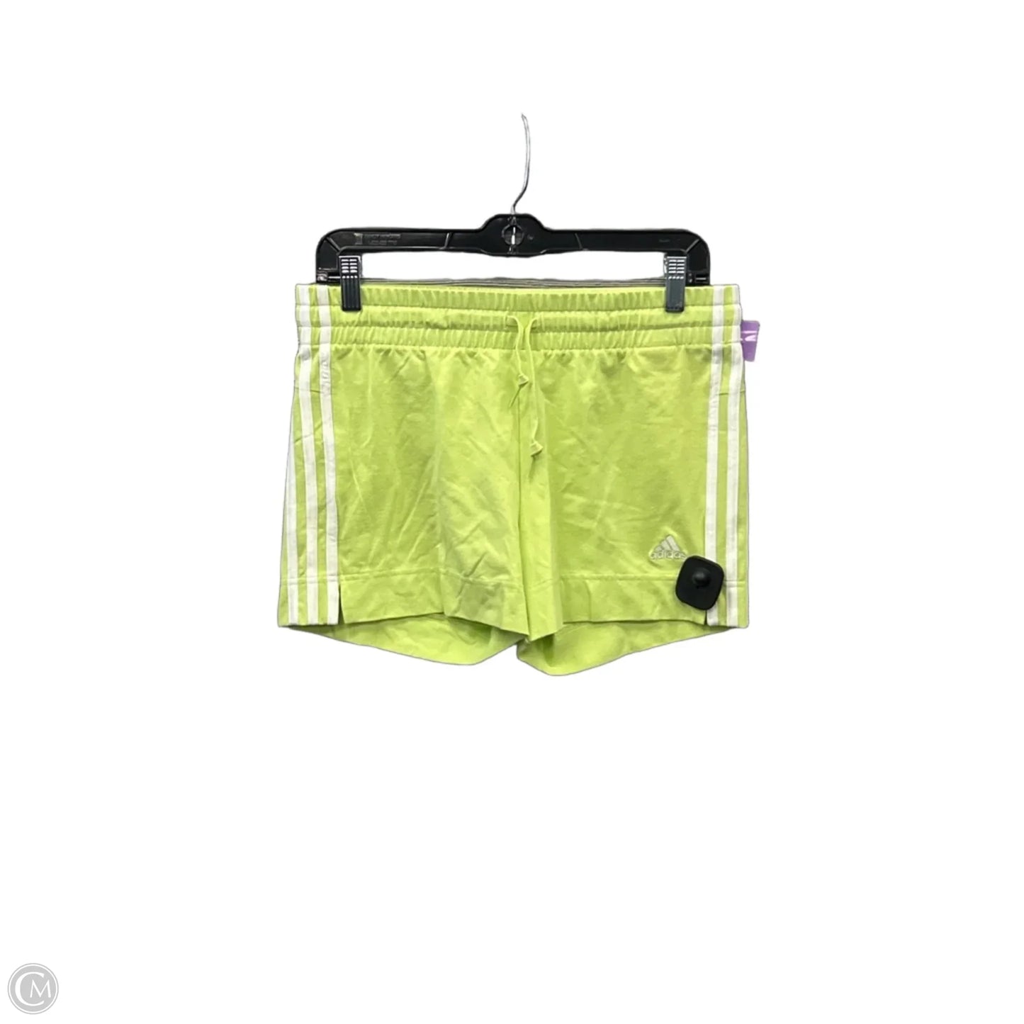 Athletic Shorts By Adidas In Green, Size: S