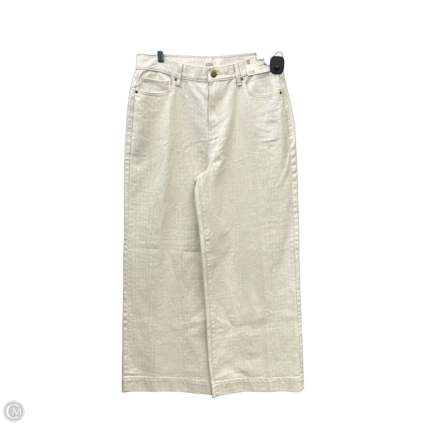 Pants Wide Leg By Ana In Snakeskin Print, Size: 10
