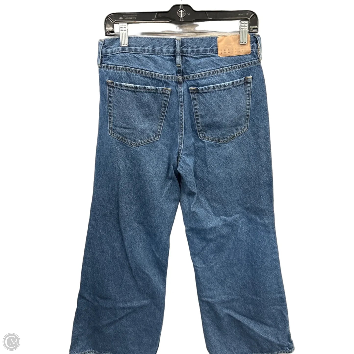 Jeans Wide Leg By Pacsun In Blue Denim, Size: 4