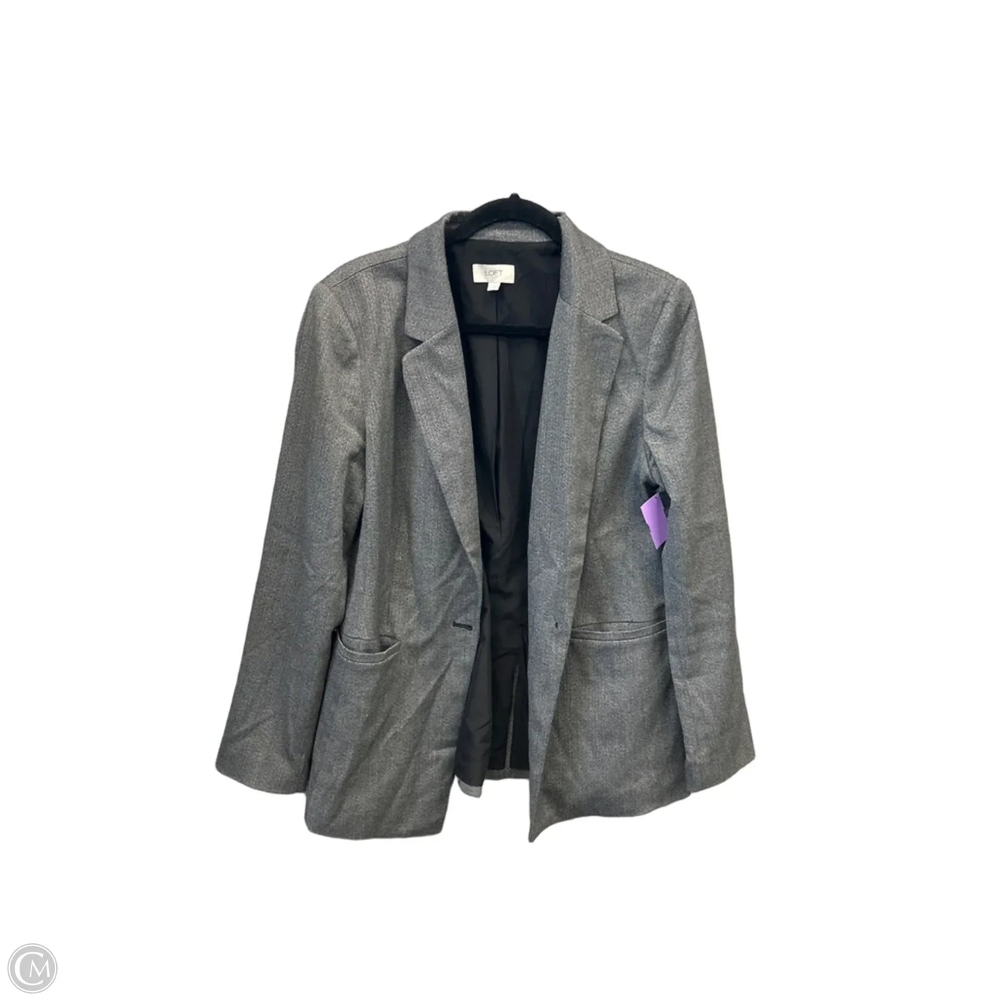 Blazer By Loft In Grey, Size: L