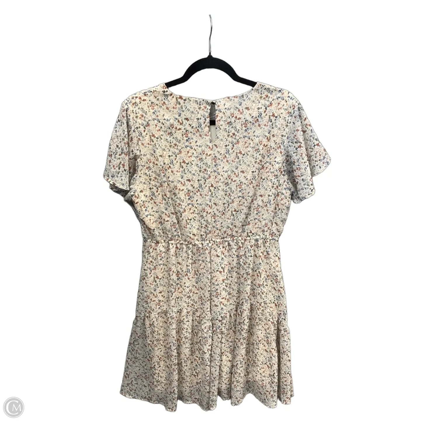 Dress Casual Midi By Clothes Mentor In Tan, Size: L