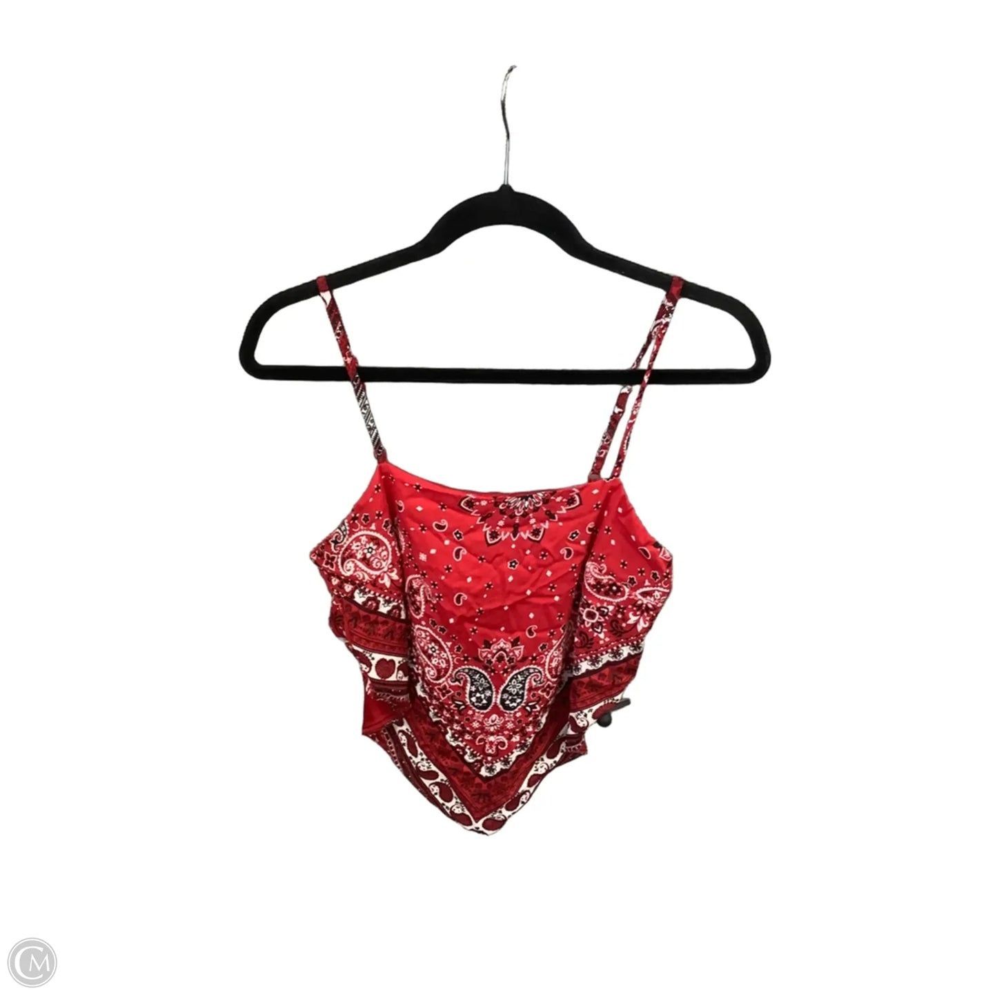 Top Sleeveless By Almost Famous In Red, Size: S