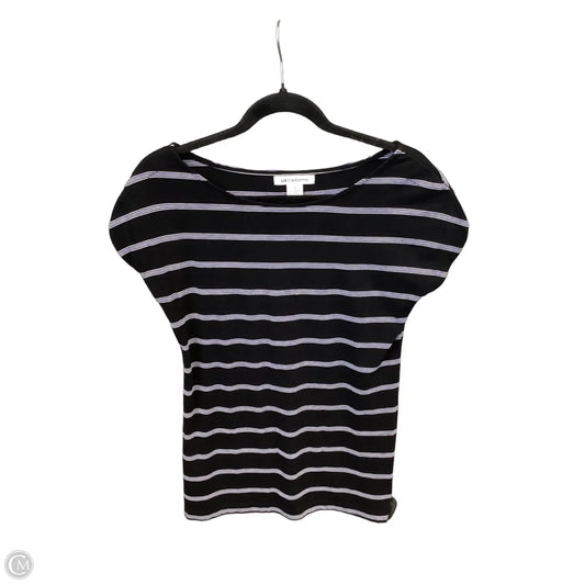 Top Short Sleeve By Liz Claiborne In Striped Pattern, Size: S