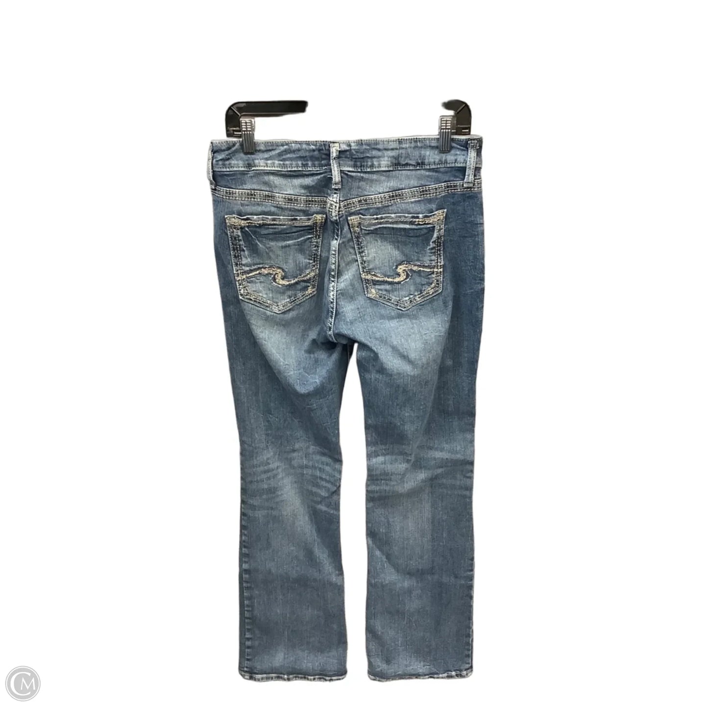 Jeans Boot Cut By Cmc In Blue Denim, Size: 12
