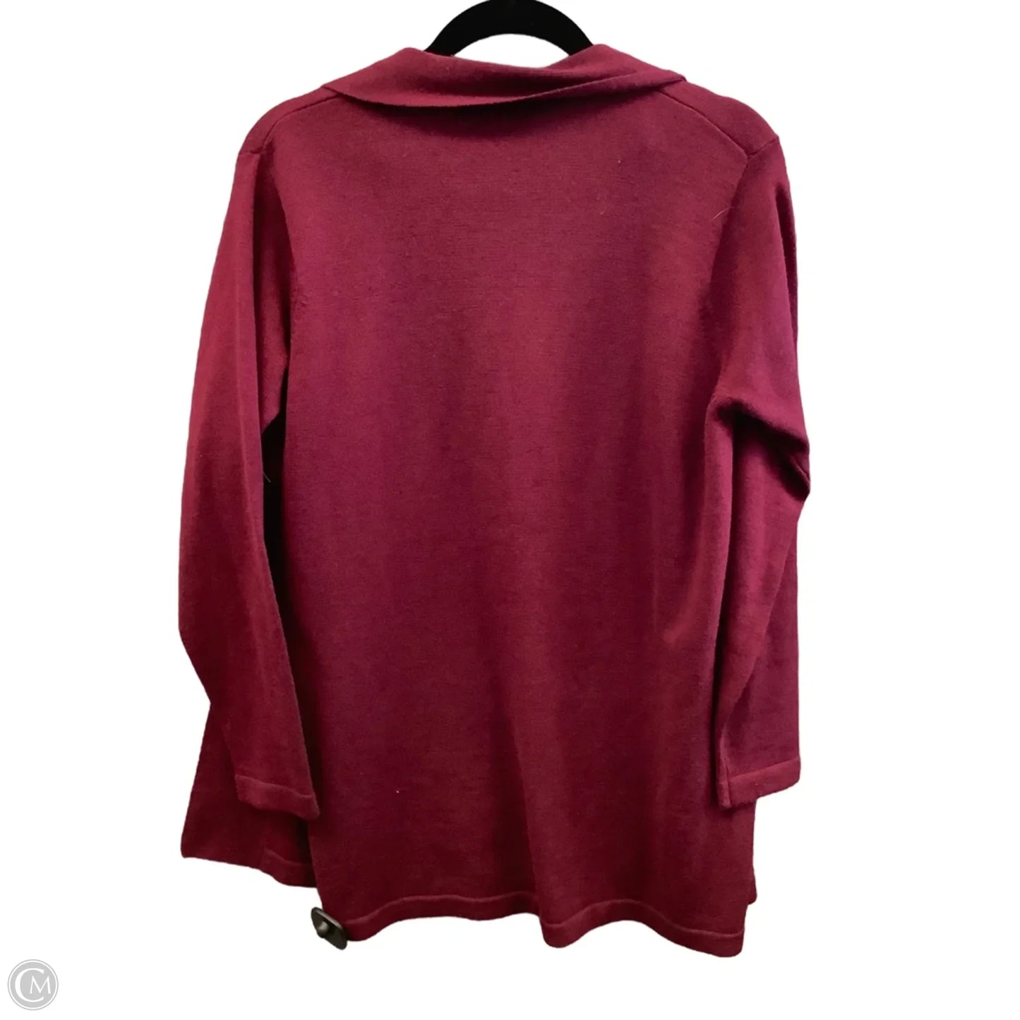 Cardigan By Clothes Mentor In Red, Size: M