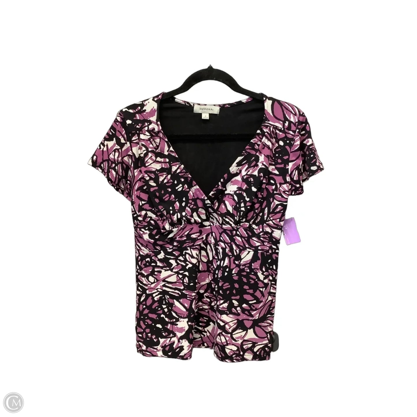 Top Short Sleeve By Merona In Purple, Size: S