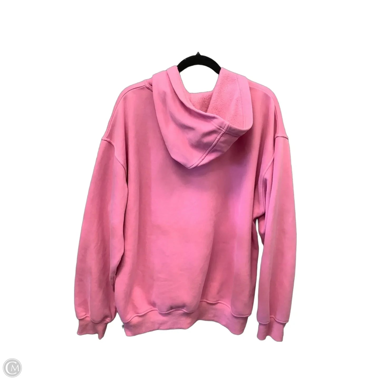 Sweatshirt Hoodie By White Fox In Pink, Size: L