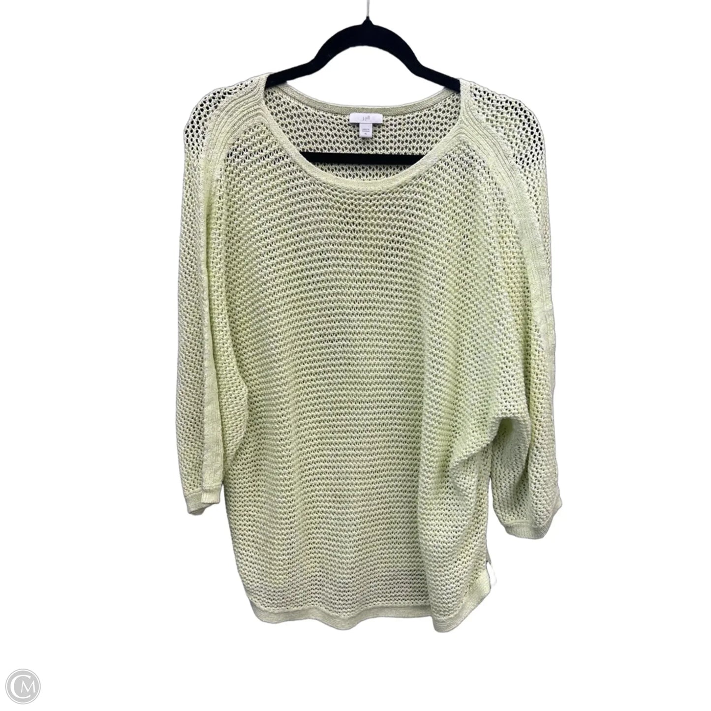 Sweater By J. Jill In Green, Size: Xl