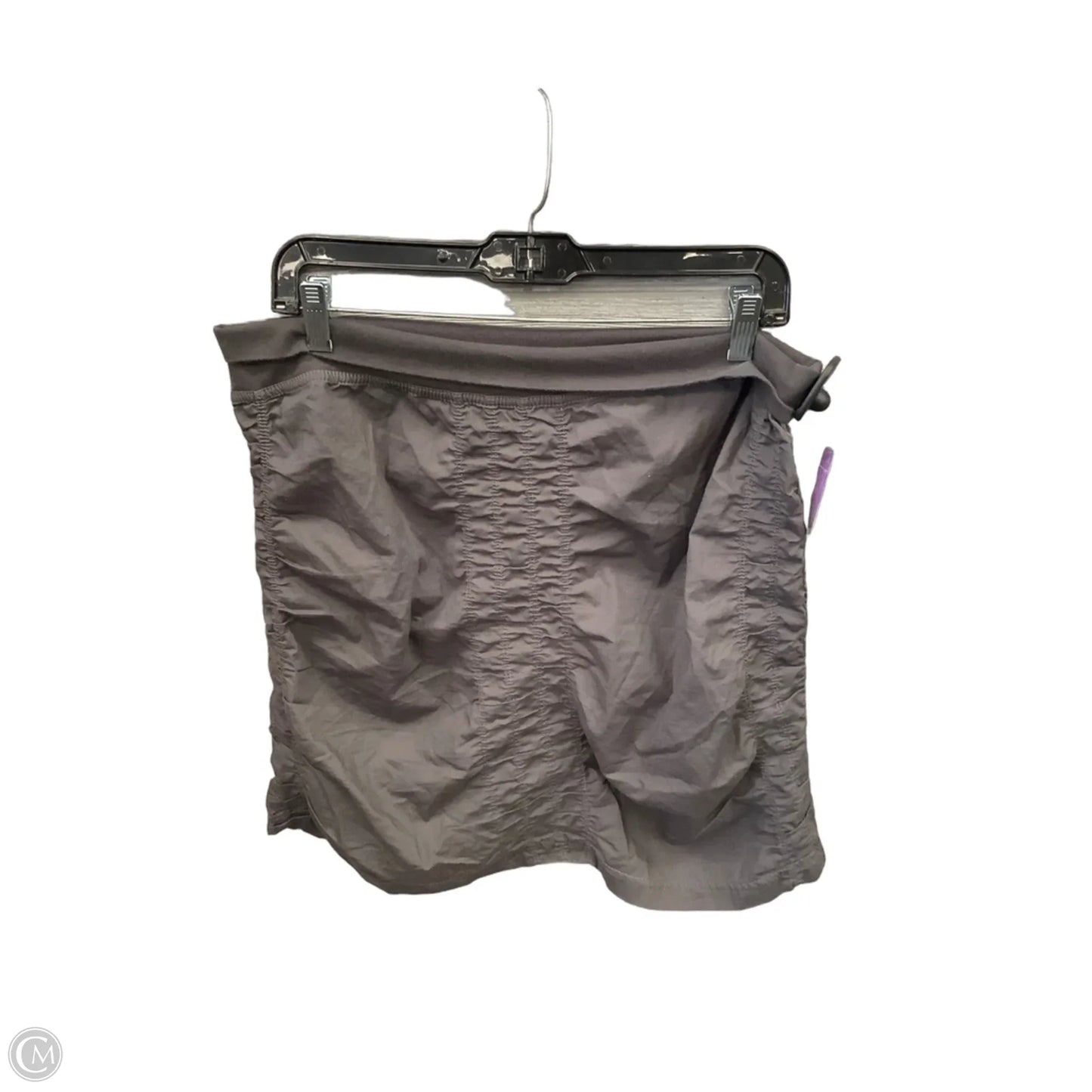 Skirt Midi By Clothes Mentor In Grey, Size: 12