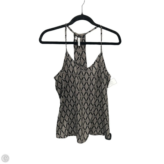 Top Sleeveless By Studio Y In Black, Size: S