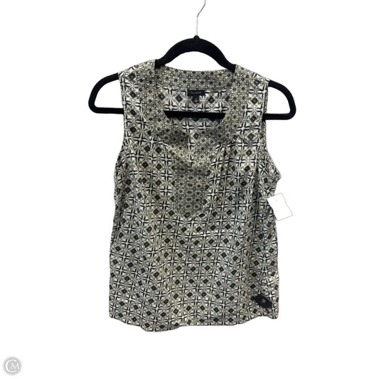 Top Sleeveless By Talbots In Green, Size: S