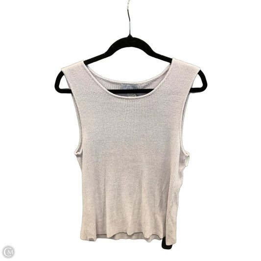 Top Sleeveless By Barefoot Dreams In Purple, Size: L