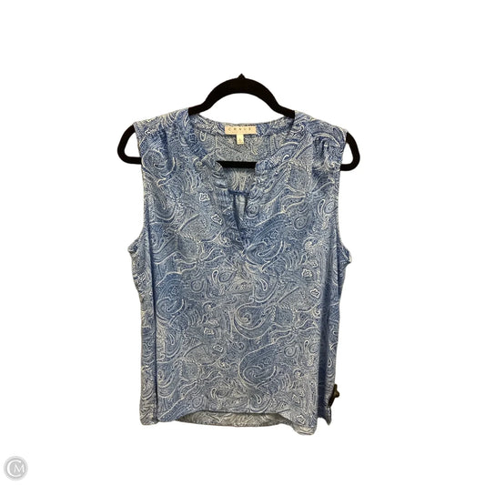 Tunic Sleeveless By Chaus In Blue, Size: L