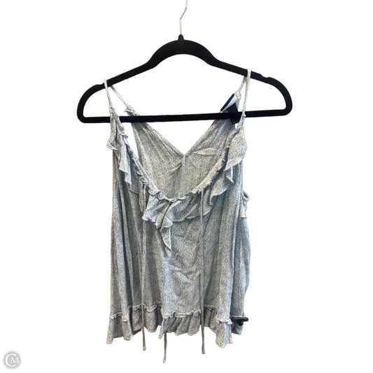 Top Sleeveless By Daytrip In Blue, Size: M