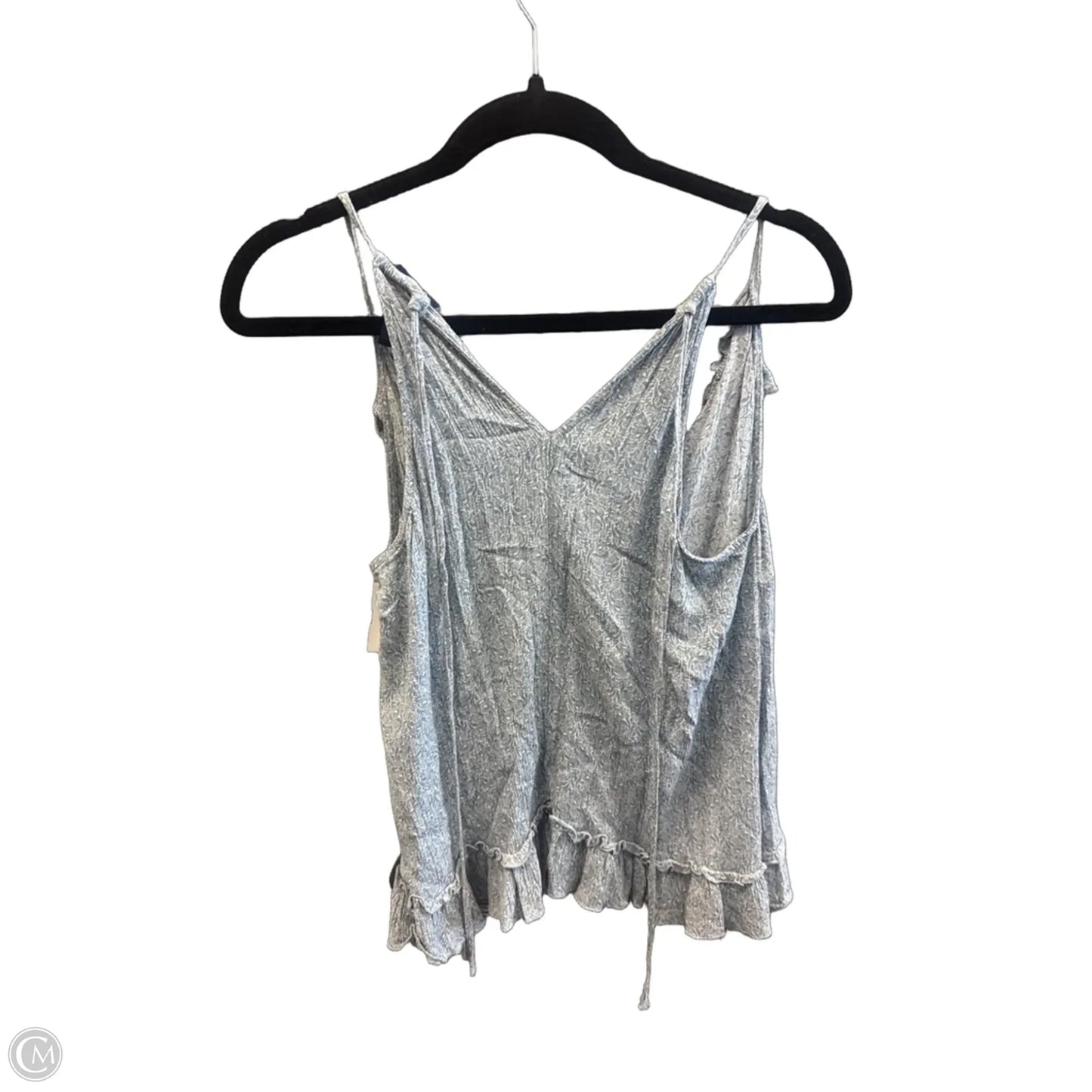 Top Sleeveless By Daytrip In Blue, Size: M