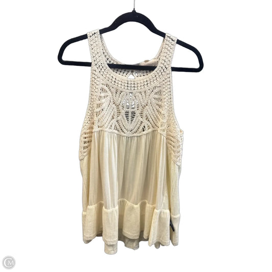 Tunic Sleeveless By Listicle In Cream, Size: L