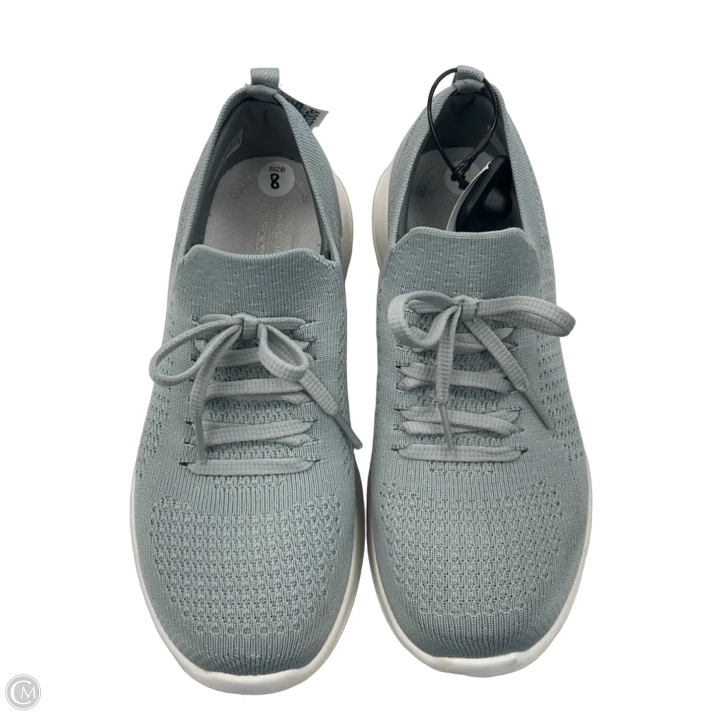 Shoes Athletic By Skechers In Grey, Size: 8