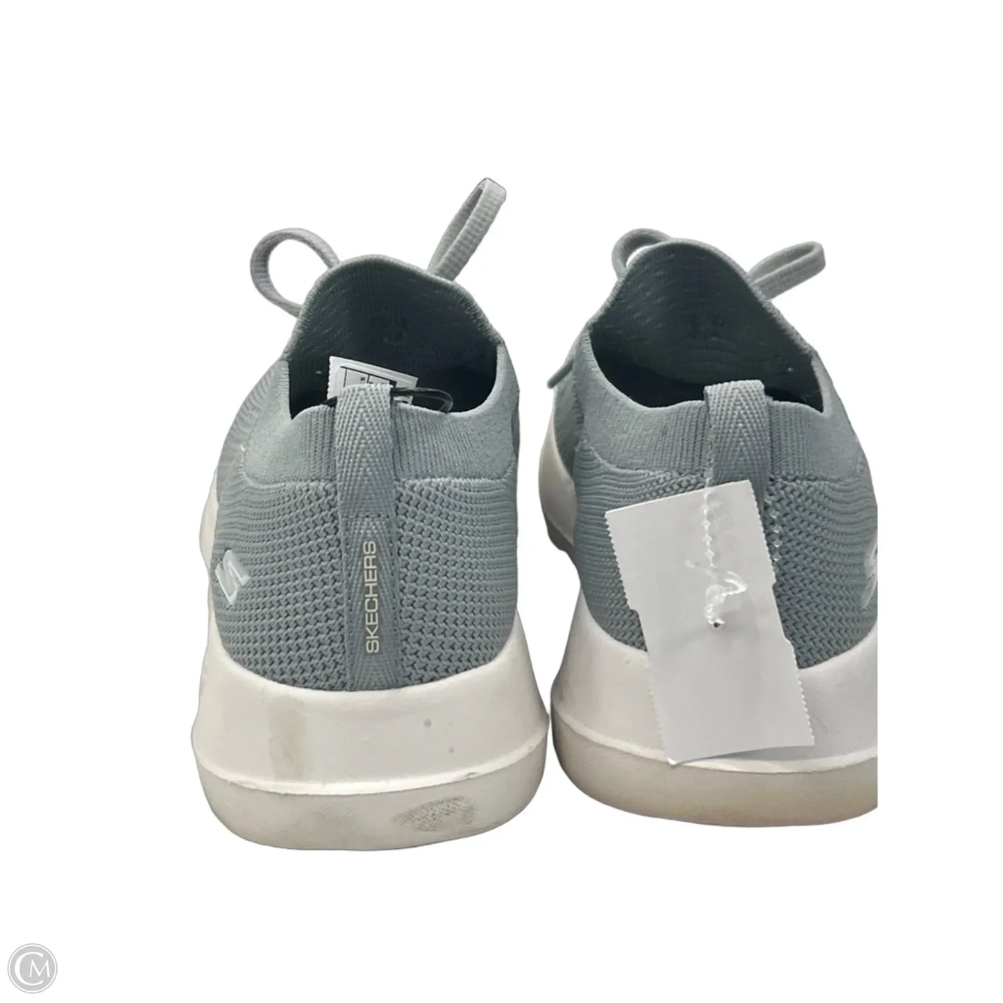 Shoes Athletic By Skechers In Grey, Size: 8