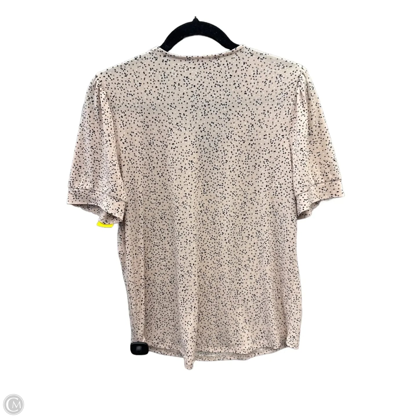 Top Short Sleeve By Adrianna Papell In Pink, Size: S