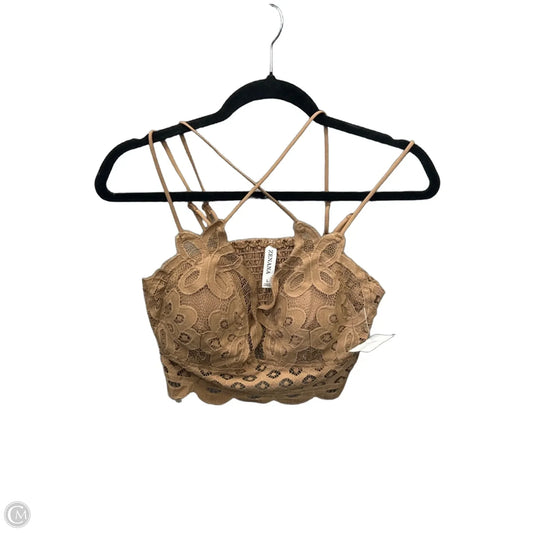 Bralette By Zenana In Brown, Size: L