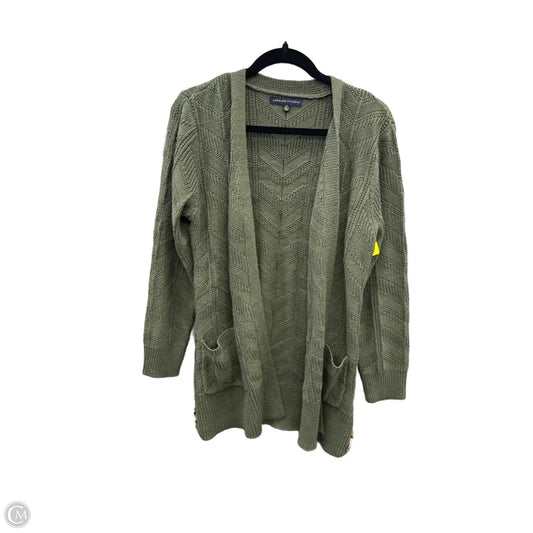 Cardigan By Adrienne Vittadini In Green, Size: M