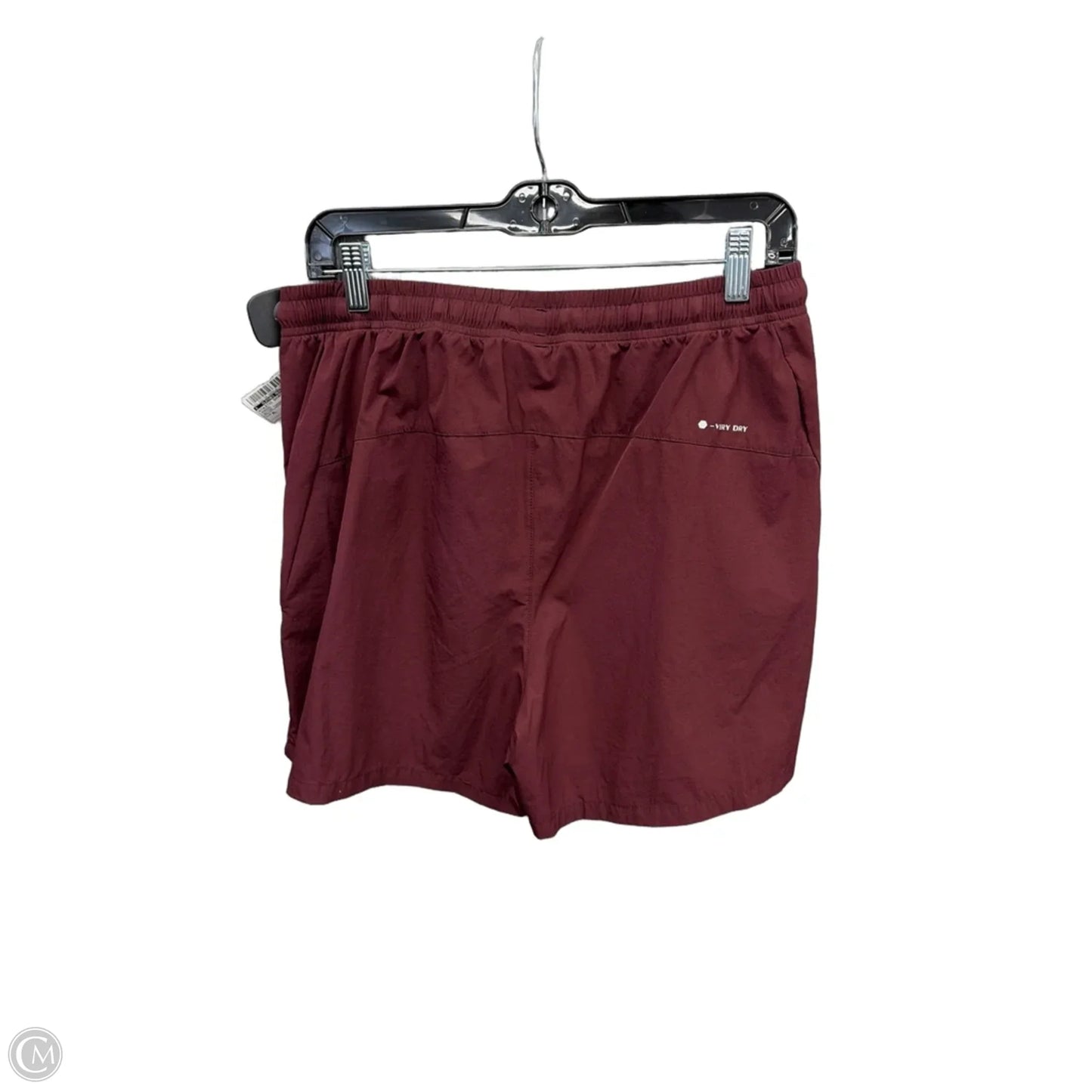 Athletic Shorts By Clothes Mentor In Maroon, Size: Xl