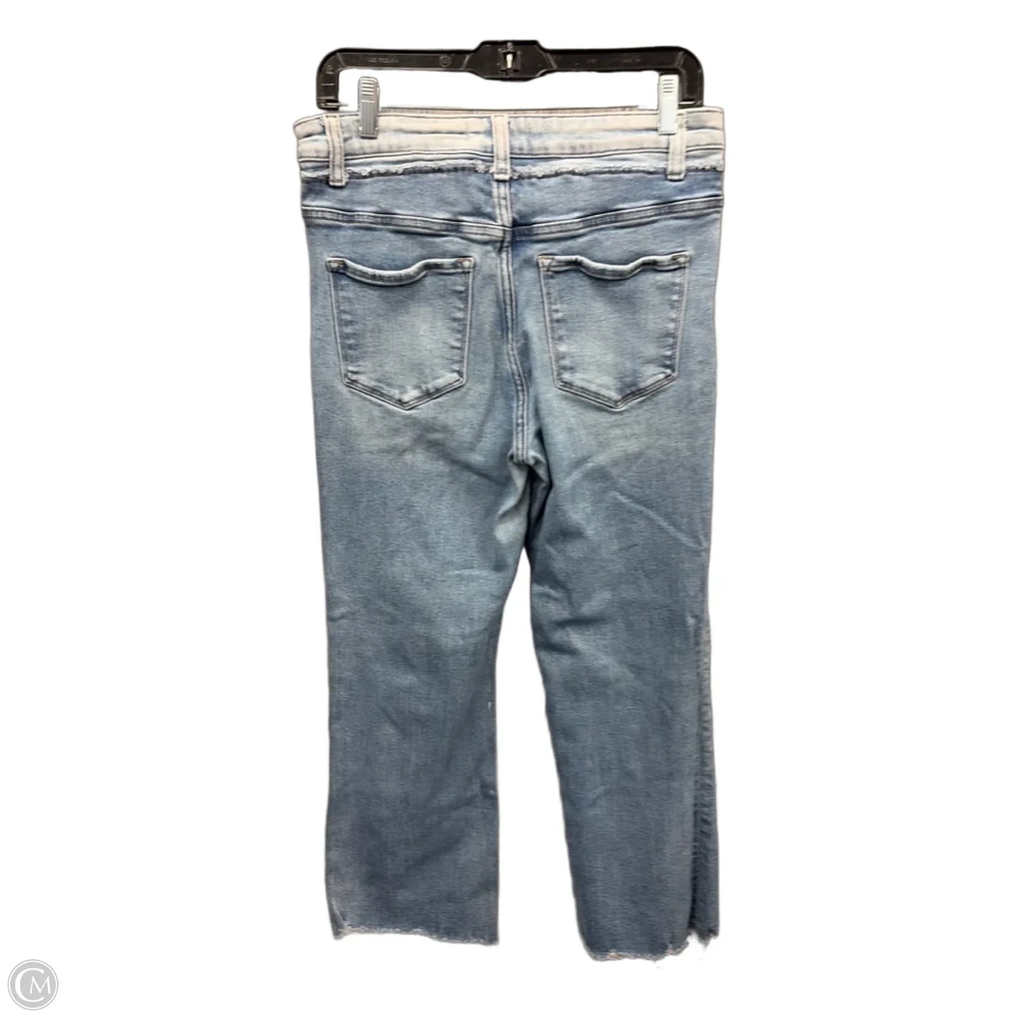Jeans Wide Leg By Vervet In Blue Denim, Size: 10