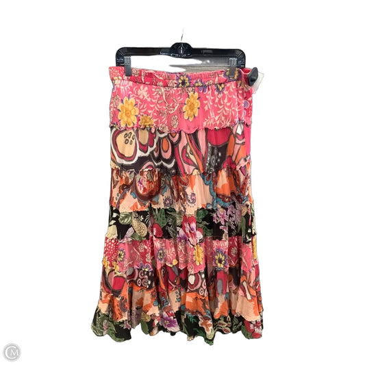 Skirt Maxi By Clothes Mentor In Pink, Size: 12