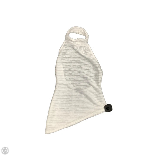 Top Sleeveless By Pretty Little Thing In White, Size: Xs