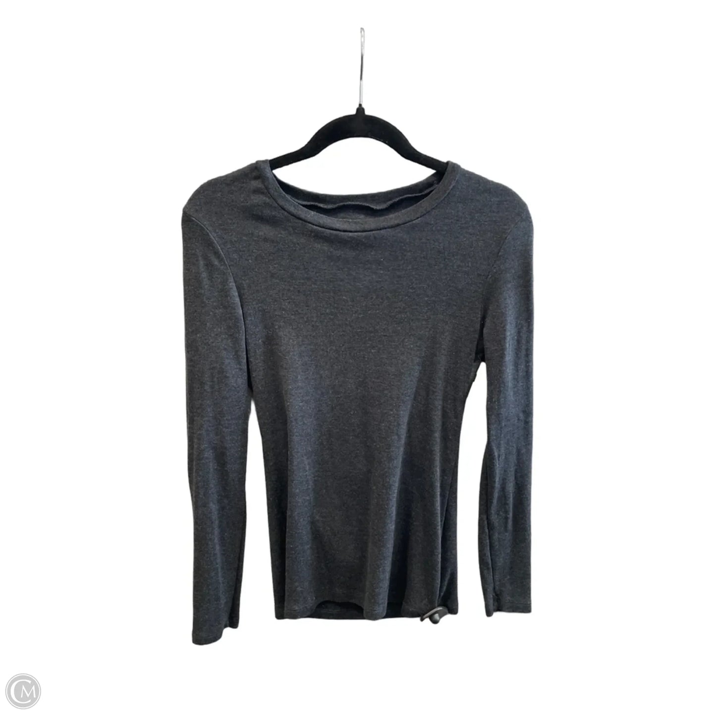 Top Long Sleeve Basic By Old Navy In Grey, Size: M