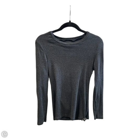Top Long Sleeve Basic By Old Navy In Grey, Size: M