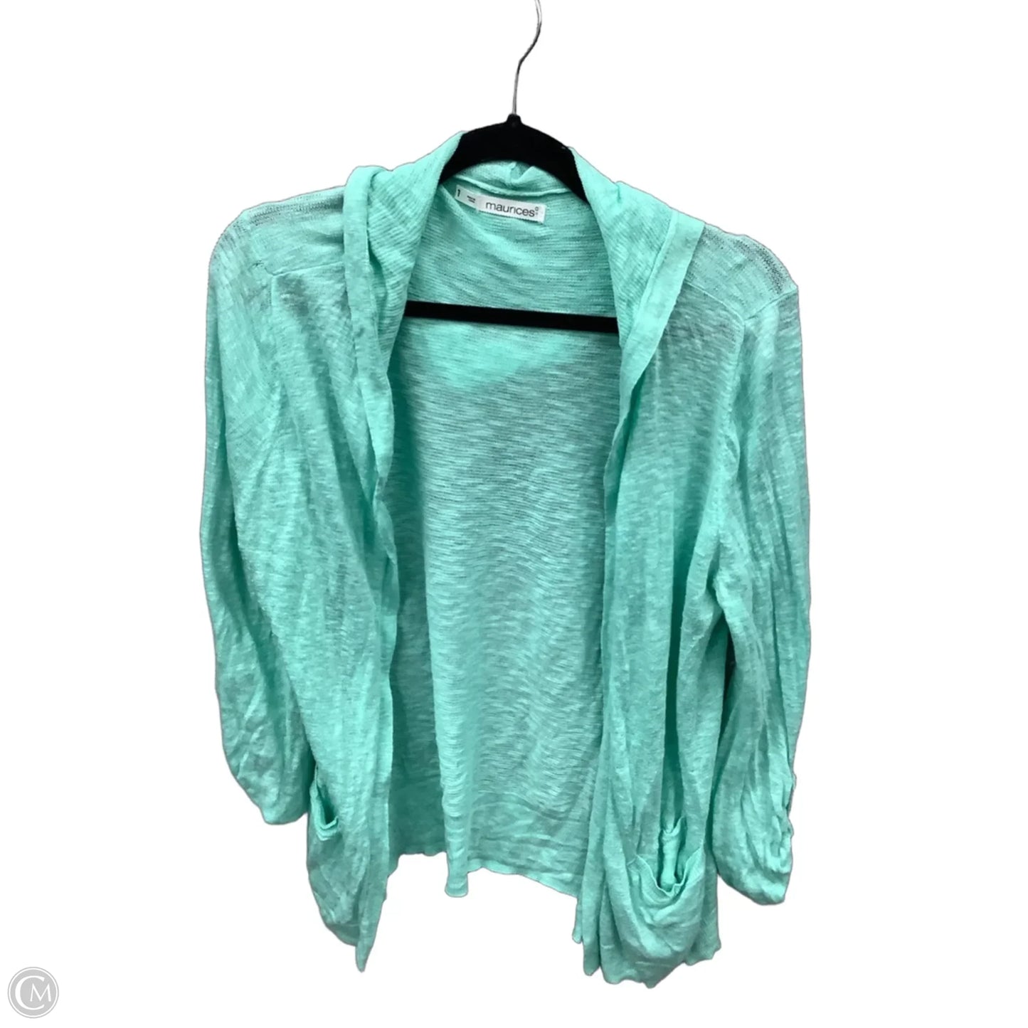 Cardigan By Maurices In Green, Size: Xl