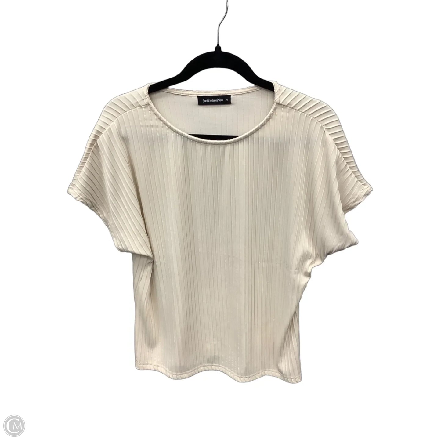 Top Short Sleeve By Clothes Mentor In Yellow, Size: M