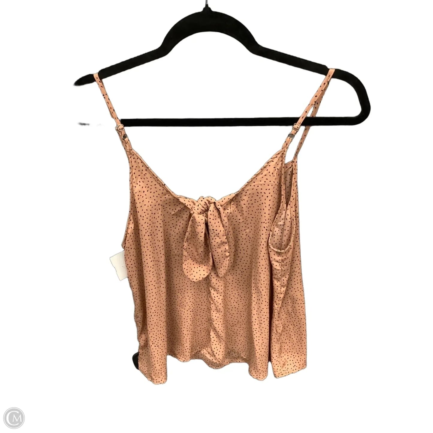 Top Sleeveless By Lush In Orange, Size: L