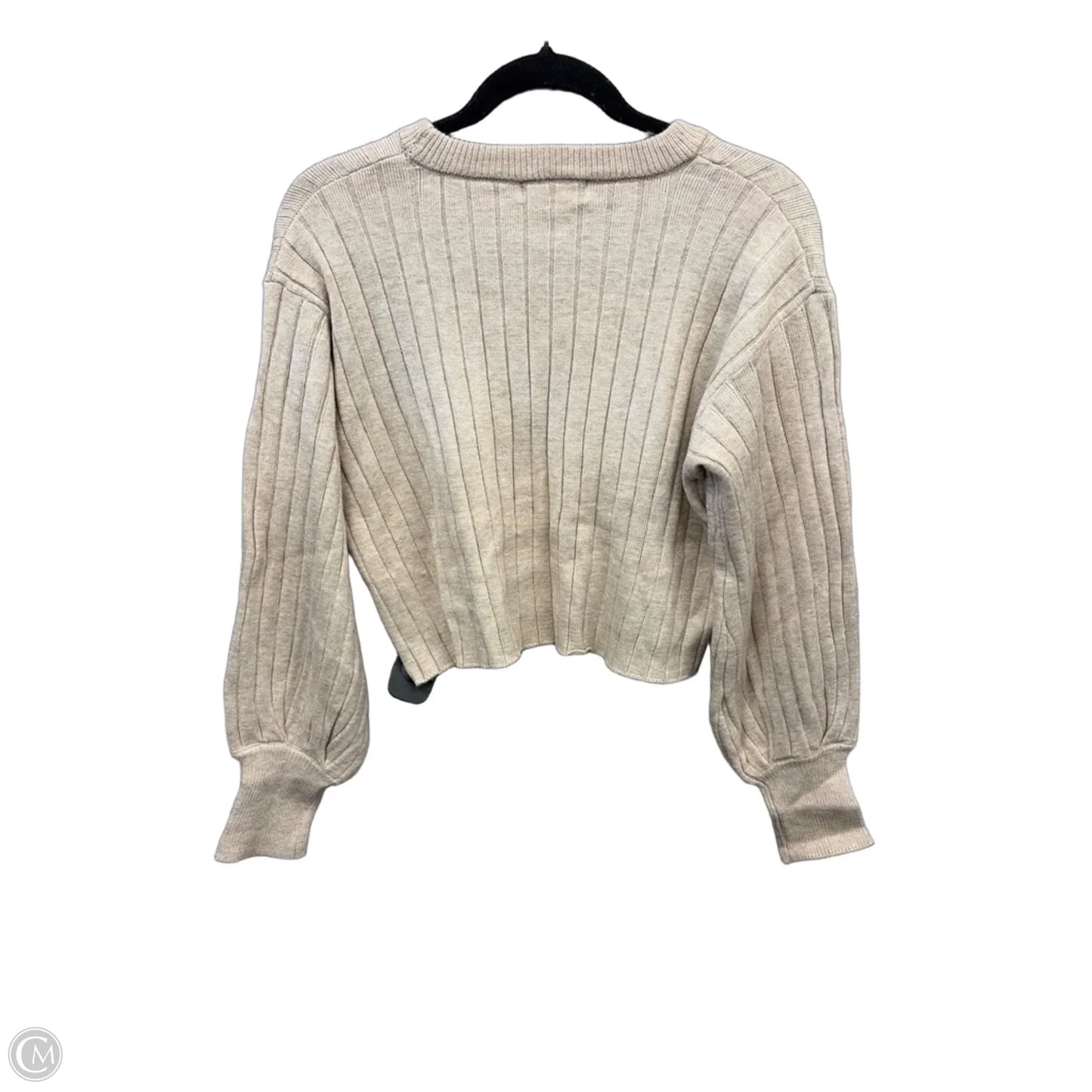 Sweater By Poof In Tan, Size: L