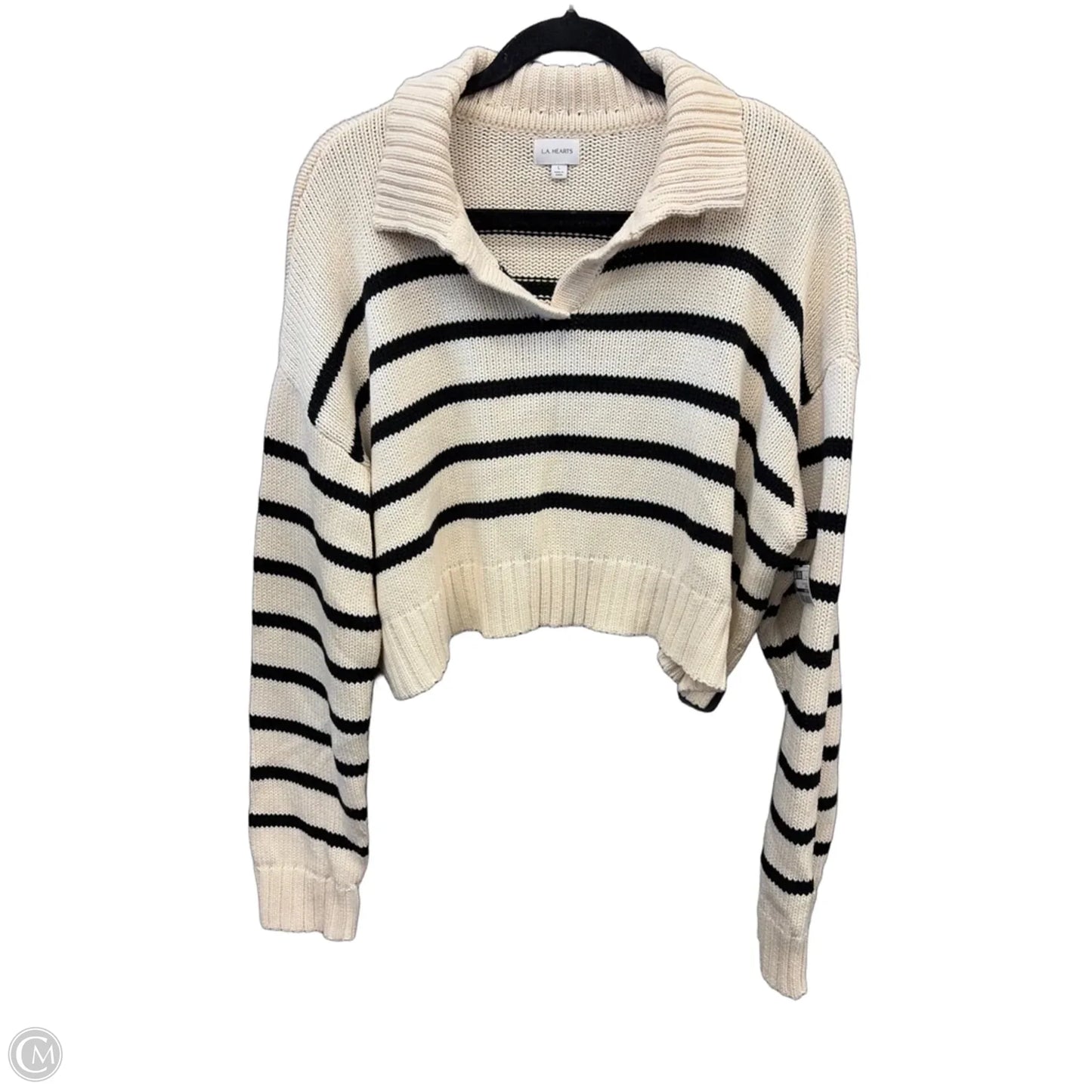 Sweater By La Hearts In Striped Pattern, Size: L