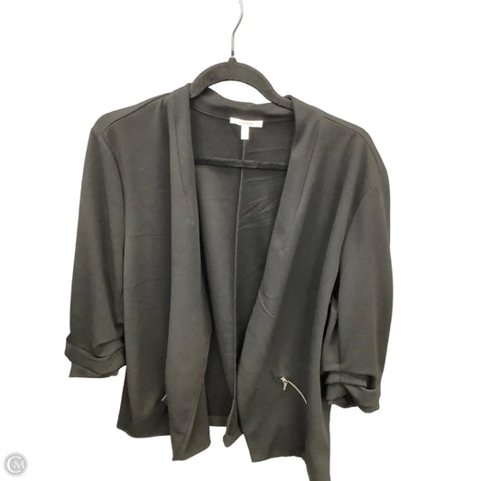 Blazer By Maurices In Black, Size: 2x
