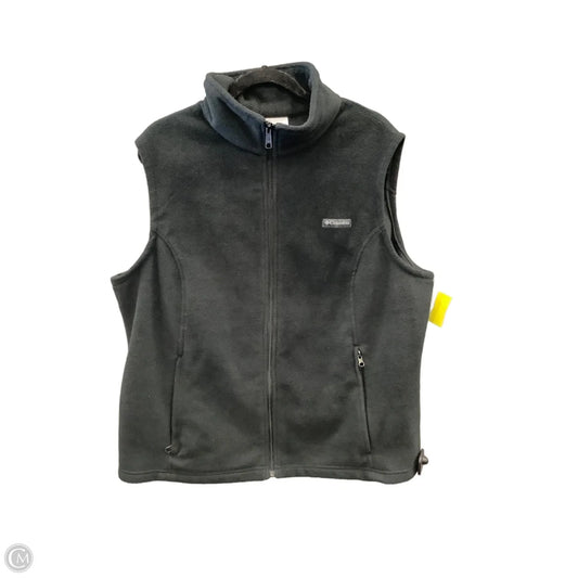 Vest Fleece By Comfort Casual In Black, Size: 2x