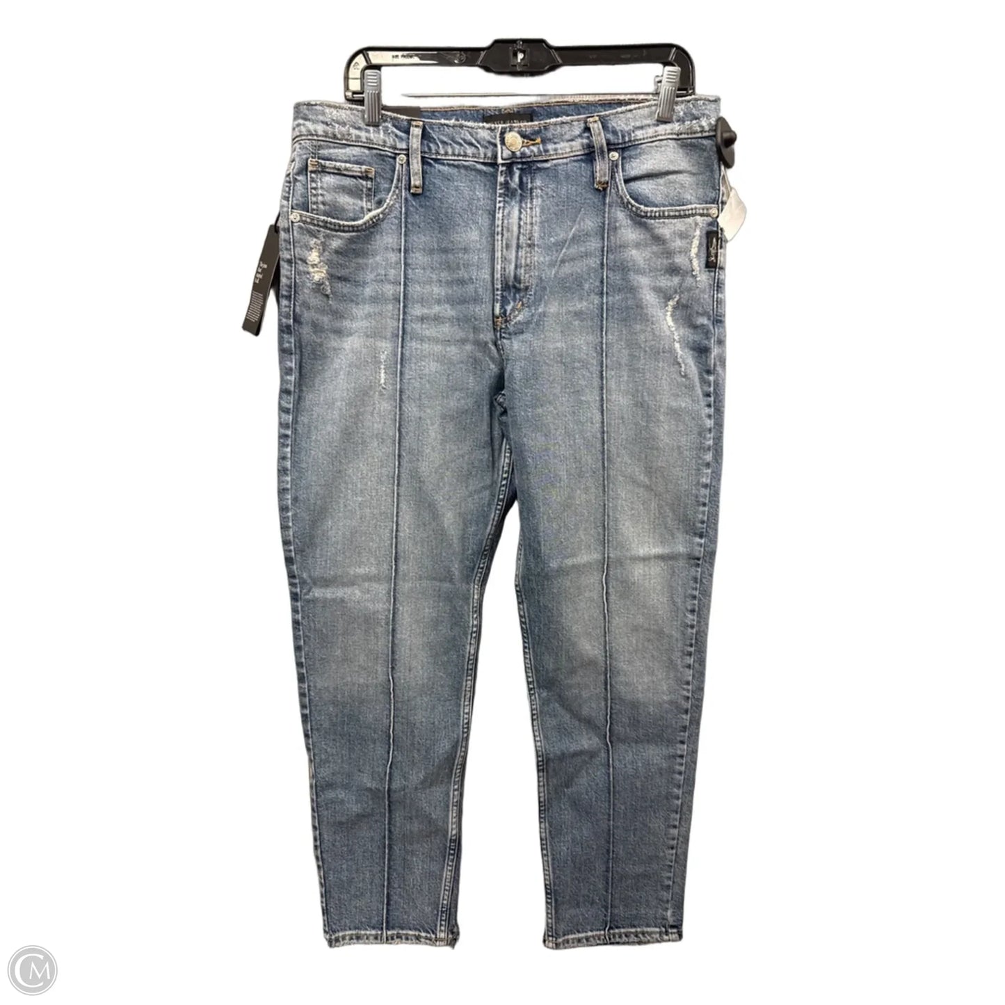 Jeans Straight By Cmb In Blue Denim, Size: 12