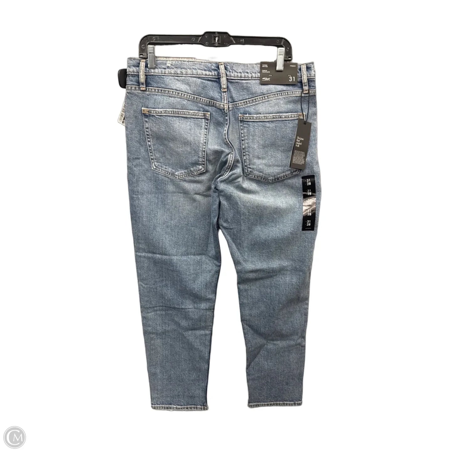 Jeans Straight By Cmb In Blue Denim, Size: 12