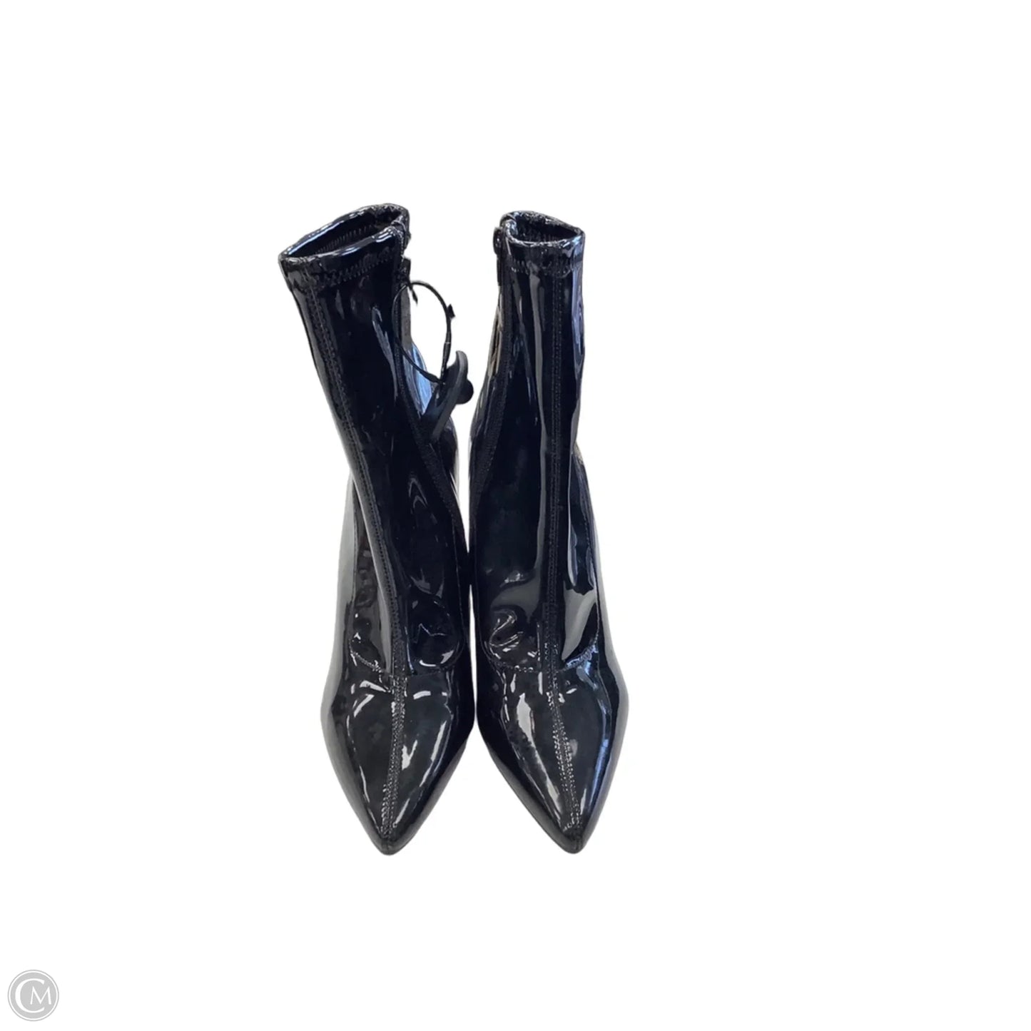 Boots Ankle Heels By Bebe In Black, Size: 7.5