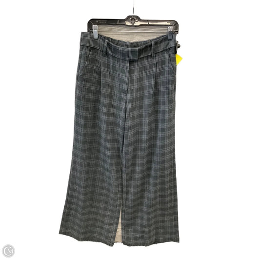 Pants Wide Leg By American Eagle In Plaid Pattern, Size: 4