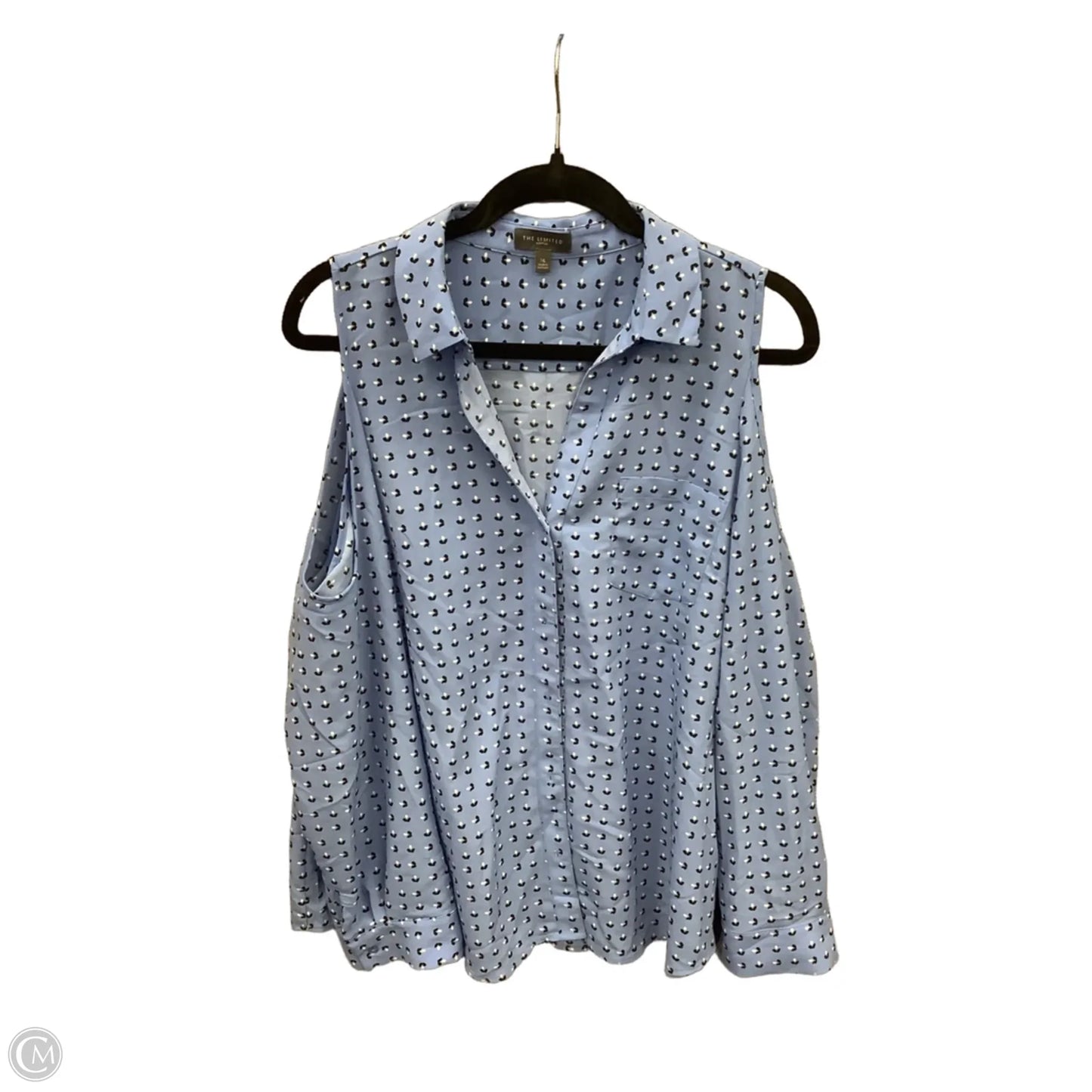 Top Long Sleeve By Limited In Blue, Size: Xl