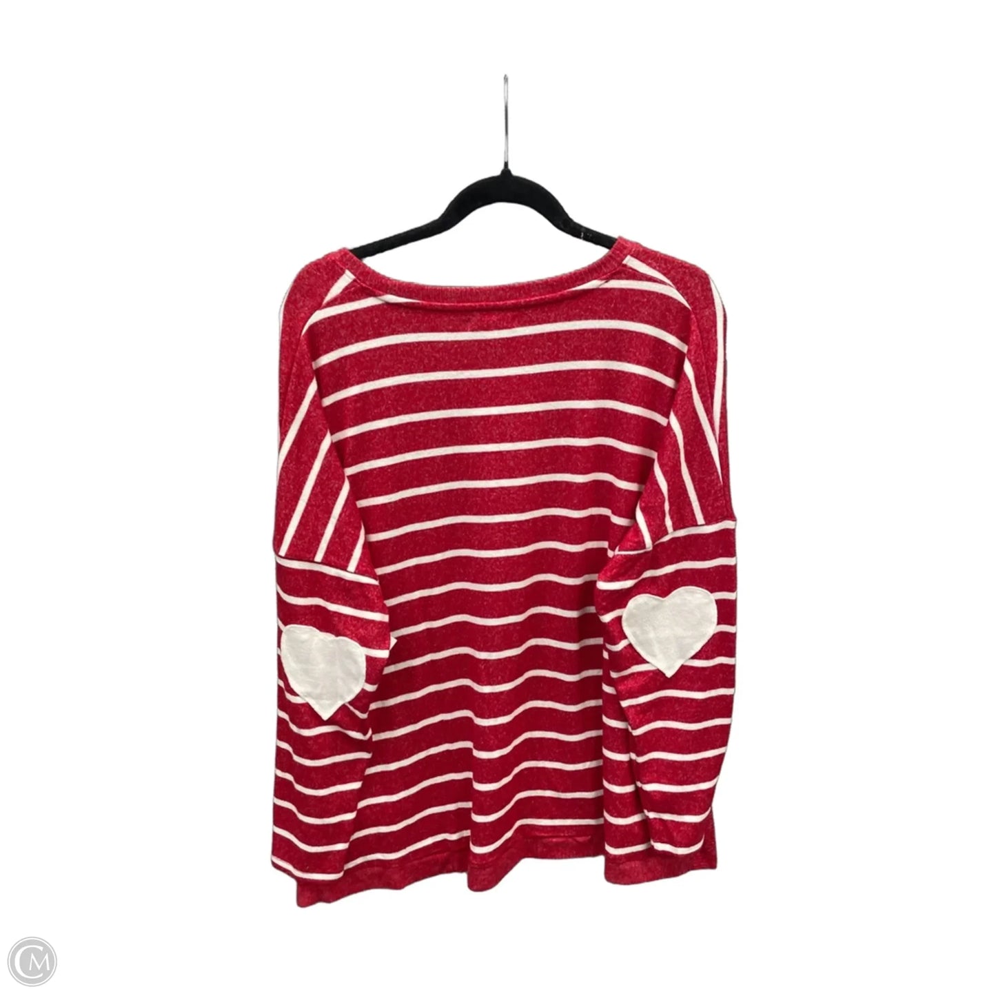 Tunic Long Sleeve By Maurices In Red, Size: Xl